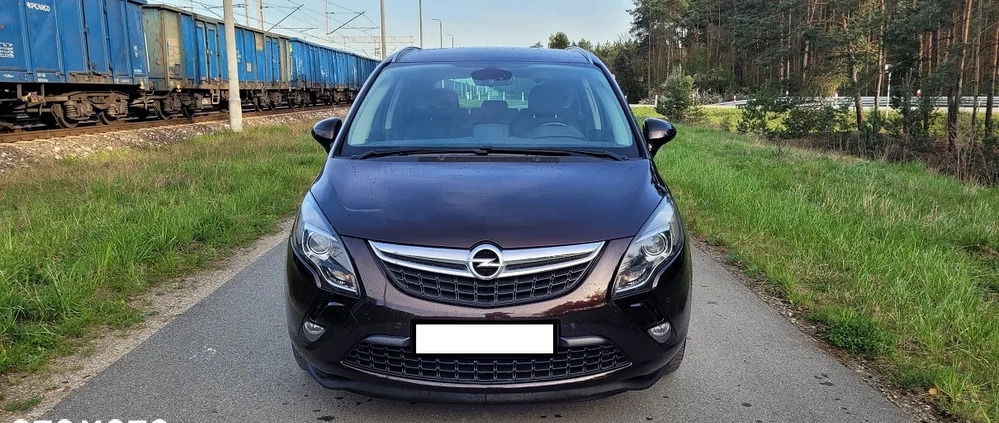 Opel Zafira cena 28900 przebieg: 260000, rok produkcji 2013 z Dęblin małe 352